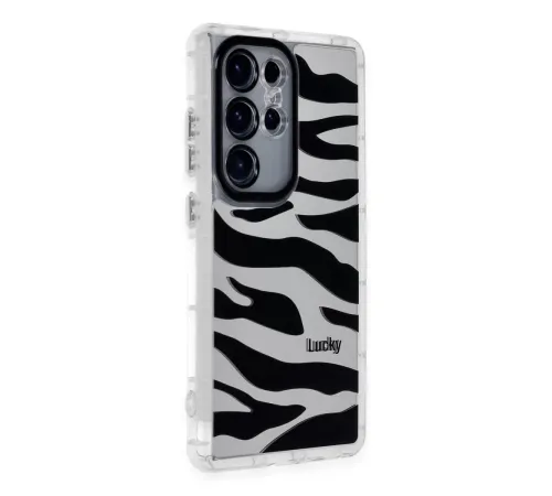 Samsung Galaxy S24 Ultra Kılıf Reflexion Desenli Kapak - Desen 9