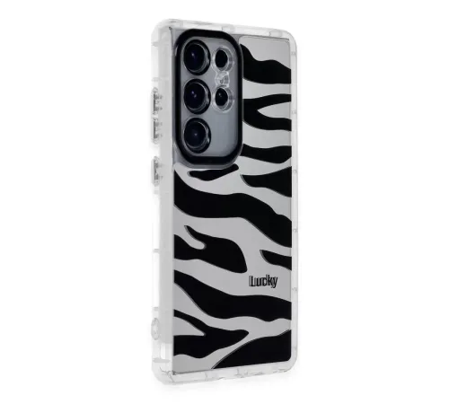 Samsung Galaxy S24 Ultra Kılıf Reflexion Desenli Kapak - Desen 9
