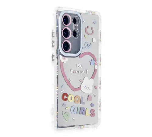 Samsung Galaxy S23 Ultra Kılıf Reflexion Desenli Kapak - Desen 1
