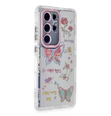 Samsung Galaxy S23 Ultra Kılıf Reflexion Desenli Kapak - Desen 8