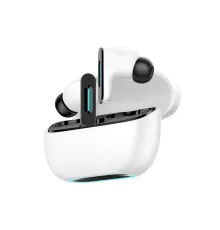 LS-518 Aktif Gürültü Engelleyici Özellikli TWS Airpods Kulaklık - Beyaz-Siyah