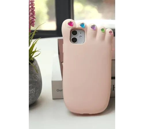 Apple iPhone 11 Kılıf Poky Karakter Silikon Kapak - Desen 14