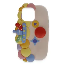 Apple iPhone 15 Pro Kılıf Poky Karakter Silikon Kapak - Desen 7