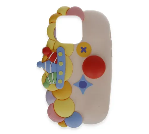Apple iPhone 15 Pro Max Kılıf Poky Karakter Silikon Kapak - Desen 7