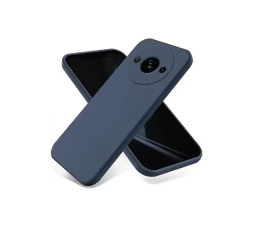 Xiaomi Redmi A3 4G Kılıf First Silikon - Lacivert