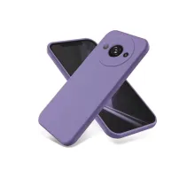 Xiaomi Redmi A3 4G Kılıf First Silikon - Lila