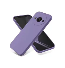 Xiaomi Redmi A3 4G Kılıf First Silikon - Lila