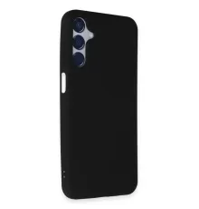 Samsung Galaxy M15 Kılıf First Silikon - Siyah
