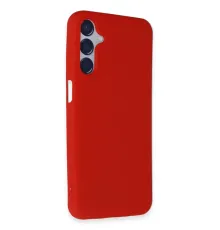 Samsung Galaxy M15 Kılıf First Silikon - Kırmızı