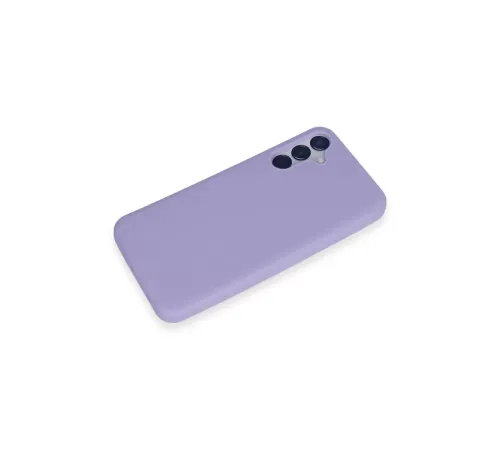Samsung Galaxy M15 Kılıf First Silikon - Lila