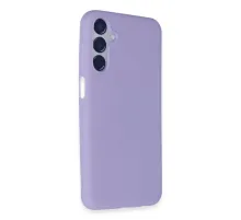 Samsung Galaxy M15 Kılıf First Silikon - Lila
