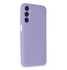 Samsung Galaxy M15 Kılıf First Silikon - Lila