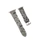 Apple Watch 38mm Creeper Desenli Kordon - Siyah