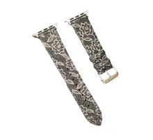 Apple Watch 42mm Creeper Desenli Kordon - Kahverengi