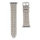 Apple Watch 38mm Karo Motif Kordon - Lila