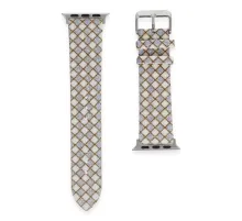 Apple Watch 38mm Karo Motif Kordon - Lila