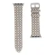 Apple Watch 38mm Karo Motif Kordon - Lila