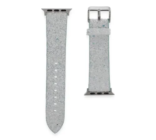Apple Watch 42mm Starry Taşlı Kordon - Mavi