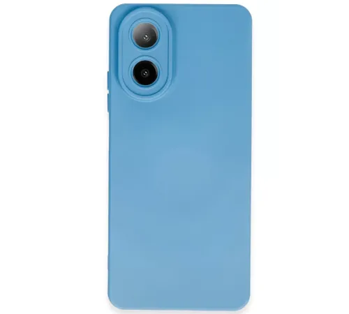 A38 Kılıf Nano içi Kadife Silikon - Mavi