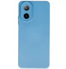 A38 Kılıf Nano içi Kadife Silikon - Mavi