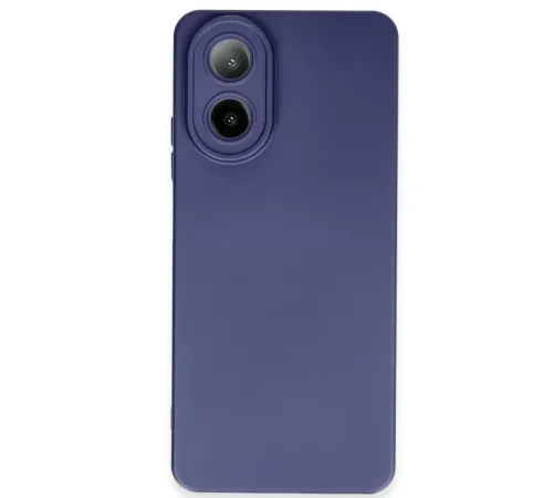 A38 Kılıf Nano içi Kadife Silikon - Lacivert