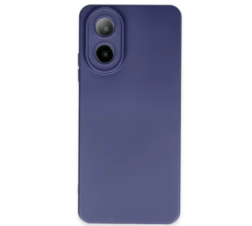 A38 Kılıf Nano içi Kadife Silikon - Lacivert