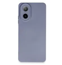 A38 Kılıf Nano içi Kadife Silikon - Gri