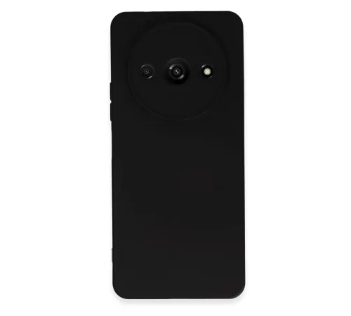 Xiaomi Redmi A3 4G Kılıf Nano içi Kadife Silikon - Siyah