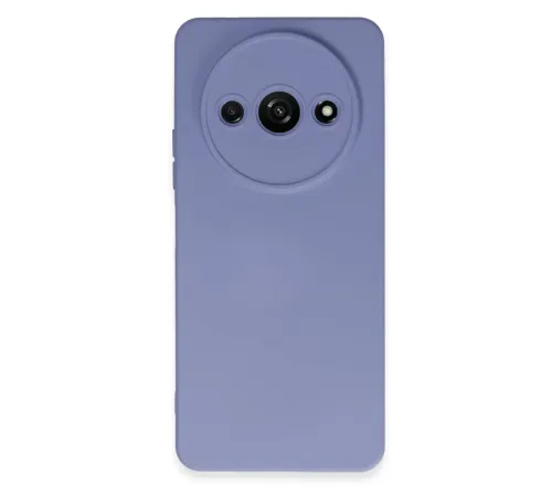 Xiaomi Redmi A3 4G Kılıf Nano içi Kadife Silikon - Lila