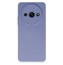Xiaomi Redmi A3 4G Kılıf Nano içi Kadife Silikon - Lila