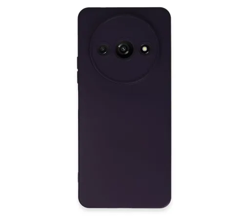 Xiaomi Redmi A3 4G Kılıf Nano içi Kadife Silikon - Mor