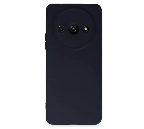 Xiaomi Redmi A3 4G Kılıf Nano içi Kadife Silikon - Lacivert