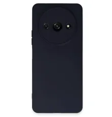 Xiaomi Redmi A3 4G Kılıf Nano içi Kadife Silikon - Lacivert