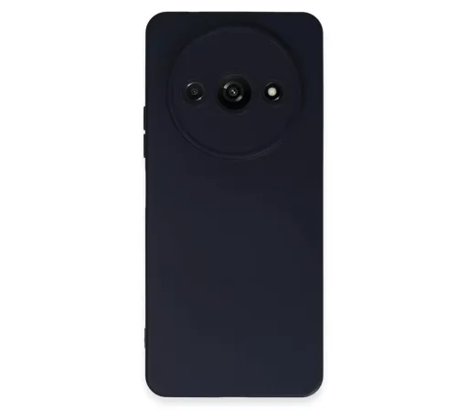 Xiaomi Redmi A3 4G Kılıf Nano içi Kadife Silikon - Lacivert