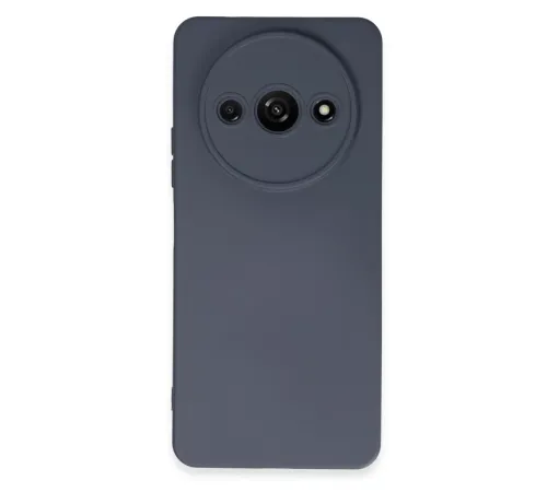 Xiaomi Redmi A3 4G Kılıf Nano içi Kadife Silikon - Gri