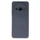 Xiaomi Redmi A3 4G Kılıf Nano içi Kadife Silikon - Gri