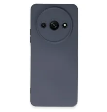 Xiaomi Redmi A3 4G Kılıf Nano içi Kadife Silikon - Gri