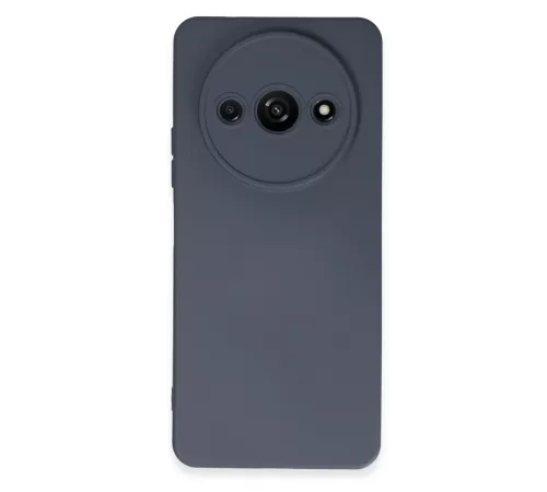 Xiaomi Redmi A3 4G Kılıf Nano içi Kadife Silikon - Gri