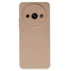 Xiaomi Redmi A3 4G Kılıf Nano içi Kadife Silikon - Pudra
