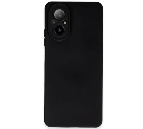 Realme 12 Lite Kılıf Nano içi Kadife Silikon - Siyah