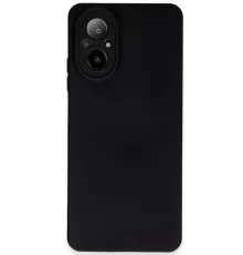Realme 12 Lite Kılıf Nano içi Kadife Silikon - Siyah