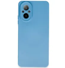 Realme 12 Lite Kılıf Nano içi Kadife Silikon - Mavi