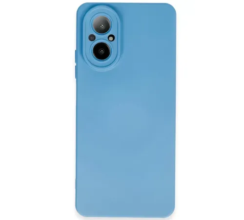 Realme 12 Lite Kılıf Nano içi Kadife Silikon - Mavi