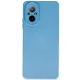 Realme 12 Lite Kılıf Nano içi Kadife Silikon - Mavi