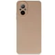 Realme 12 Lite Kılıf Nano içi Kadife Silikon - Pudra