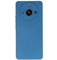 Realme 11 Pro Kılıf Nano içi Kadife Silikon - Mavi