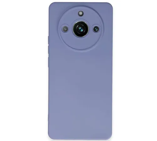 Realme 11 Pro Kılıf Nano içi Kadife Silikon - Lila