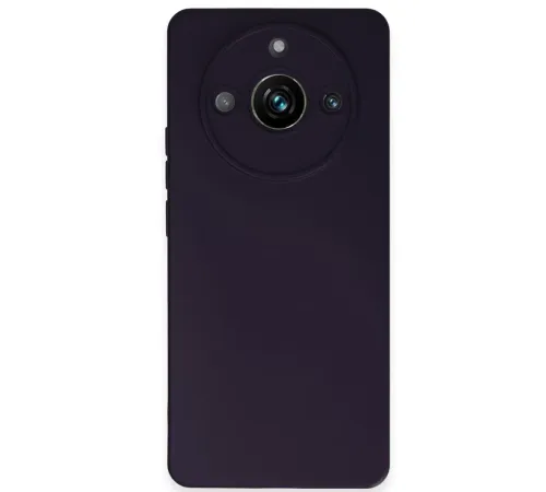 Realme 11 Pro Kılıf Nano içi Kadife Silikon - Mor
