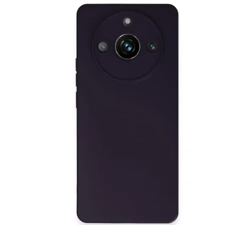 Realme 11 Pro Kılıf Nano içi Kadife Silikon - Mor