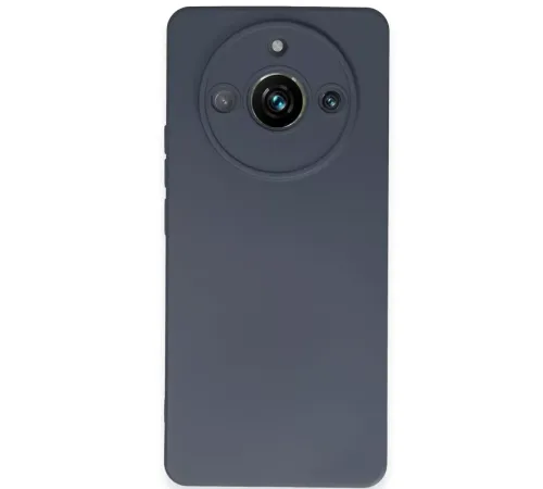 Realme 11 Pro Kılıf Nano içi Kadife Silikon - Gri